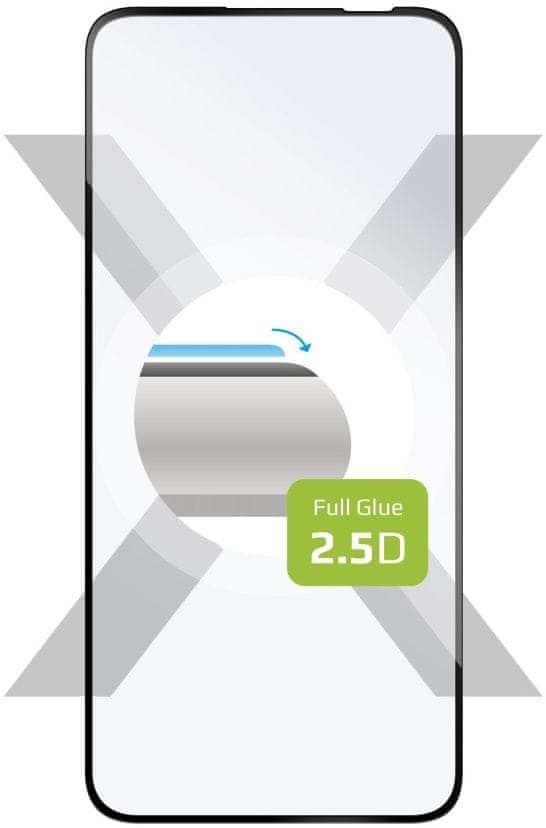 FIXED Ochranné tvrdené sklo Full-Cover pre Samsung Galaxy A54 5G, lepenie cez celý displej, čierne FIXGFA-1085-BK